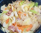 食べ過ぎ前日飯●焼肉のタレで野菜蒸し炒め作り方5写真
