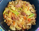 食べ過ぎ前日飯●焼肉のタレで野菜蒸し炒め作り方6写真