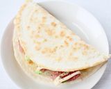 朝食に【アボカドと生ハムのトルティーヤ】作り方4写真
