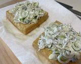 矢切ねぎとしらすのタルティーヌ作り方5写真