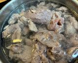 黒毛和牛すじ＆白みそのどて焼き（どて煮）作り方11写真