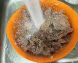 黒毛和牛すじ＆白みそのどて焼き（どて煮）作り方13写真