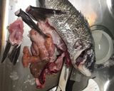 チヌのこっくり煮付け作り方3写真