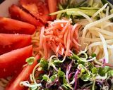 手作りスープで秋にも冷やし中華作り方5写真
