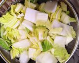 白菜と しめじ エノキの味噌中華スープ✾作り方2写真