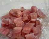家計応援❣️もちもち❣️鶏肉のすいとん作り方2写真