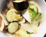 根菜茄子ほんのりシーフード中華風野菜炒風作り方13写真