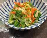 白菜とにんじんの和え物　柚子版作り方4写真