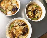 根菜茄子ほんのりシーフード中華風野菜炒風作り方16写真