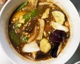 根菜茄子ほんのりシーフード中華風野菜炒風作り方17写真