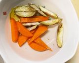 お一人様☆きな粉コク旨根菜たっぷり野菜炒作り方4写真