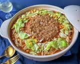 仰天ハイブリッド！お楽しみハンバーグ鍋作り方8写真