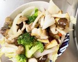 お一人様☆きな粉コク旨根菜たっぷり野菜炒作り方10写真