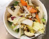 お一人様☆きな粉コク旨根菜たっぷり野菜炒作り方11写真