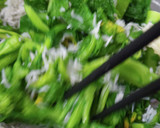 簡単すぎる！菜の花とシラスの生姜和え作り方7写真