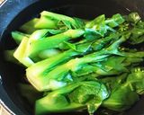 なばなと砂ずりの炒め物作り方1写真