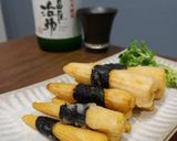 ヤングコーンの海苔揚げ。作り方3写真
