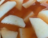 大根いっぱいと手羽元の簡単トマトスープ作り方1写真