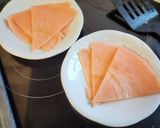 可愛い春色♪米粉のフルーツガレット作り方20写真