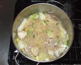 豆腐豚の胡麻鍋♪便秘に簡単便秘口臭に薬膳作り方8写真