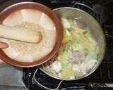 豆腐豚の胡麻鍋♪便秘に簡単便秘口臭に薬膳作り方7写真