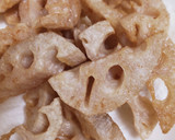 シャキ旨！フライド蓮根＊れんこん素揚げ作り方4写真