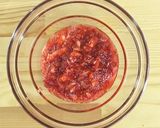 混ぜて焼くだけ♡いちごのチーズケーキ作り方3写真