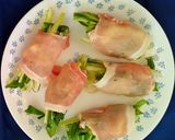 豚肉のチンゲン菜巻き作り方5写真
