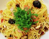 ドンキのしいたけスナックでパスタ作り方10写真