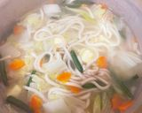 白だしバターの優しいおうどん！作り方3写真