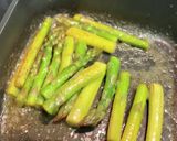 居酒屋風♪シャキっとアスパラレモンバター作り方4写真