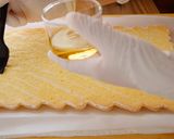バナナのビスキュイロールケーキ※動画あり作り方36写真