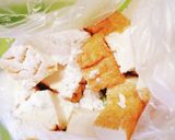 厚揚げ豆腐★キムチバター★濃厚コク旨辛作り方3写真