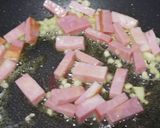 菜の花とベーコンのパスタ作り方4写真