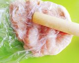 お弁当★ブライン液で柔らか胸肉大葉チーズ作り方3写真