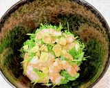 アンチョビで♪サラダセロリとエビのサラダ作り方6写真
