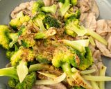ブロッコリーと豚肉のハニーマスタード炒め作り方5写真