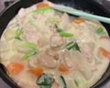鶏むね肉と大根の白だし豆乳シチュー作り方8写真