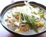 【 白だし黒胡椒かきたま鶏うどん 〗作り方6写真