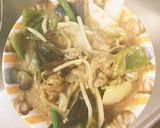 レンジコク旨きな粉味噌味玉味甘酢酢豚作り方16写真