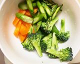 肉無チクワきな粉コク旨オイ炒め味野菜炒め作り方4写真