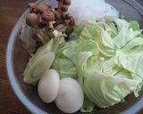 ふわふわ鶏団子ちゃんこ鍋作り方2写真