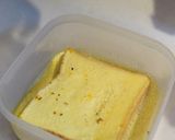 和風出汁で食事風フレンチトースト作り方2写真