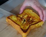 和風出汁で食事風フレンチトースト作り方6写真