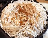 牡蠣醤油で旨みたっぷりなめたけ作り方2写真