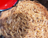 牡蠣醤油で旨みたっぷりなめたけ作り方5写真