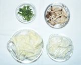 【ひとり鍋】豚肉と白菜のさっぱり塩麴土鍋作り方2写真
