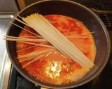 簡単フライパン1個スープスパ風にゅうめん作り方7写真