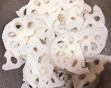 蓮根と水菜の梅マヨサラダ♪作り方3写真