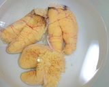魚卵のめんつゆ甘辛煮付け(メジナ、寒グレ作り方1写真